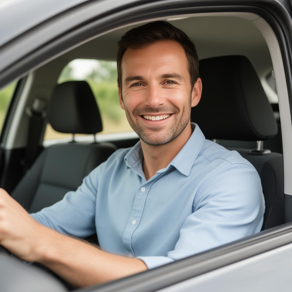 Instructeur in de auto